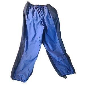 VINTAGE 90s Speedo Track Pants Mens‎ Large Blue Warm Up Windbreakers